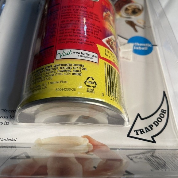 Secret Safe Decoy Can Of Hormel Chili Protect Valuables Hide Cash Great Gift - Picture 4 of 7